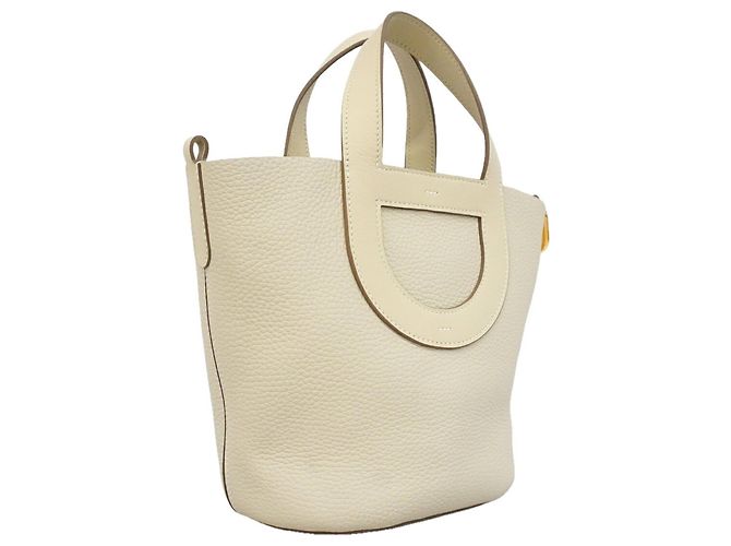 Hermès Borsa Hermes In the Pool 18 Bianco - vista 2