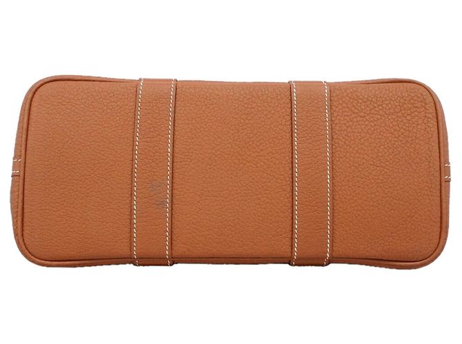 Hermès Borsa Tote Hermes Garden TPM D'oro - vista 3
