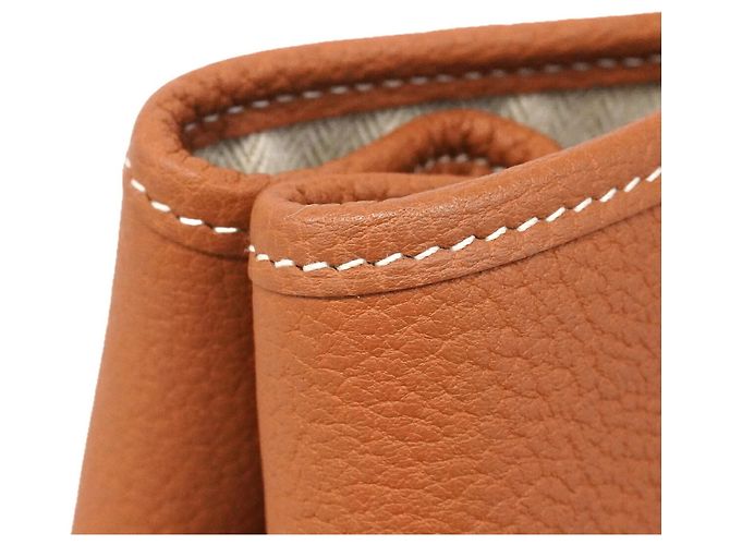 Hermès Borsa Tote Hermes Garden TPM D'oro - vista 8
