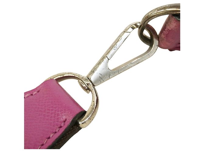 Hermès Borsa a tracolla Hermes Evelyne 2PM Fuschia - vista 10