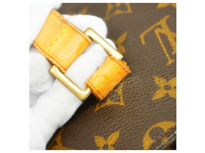 Borsa Tote Louis Vuitton Monogram Vavin GM Marrone - vista 13