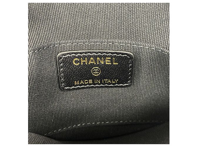 Timeless Borsa a tracolla con catena Chanel Camellia Nero - vista 5