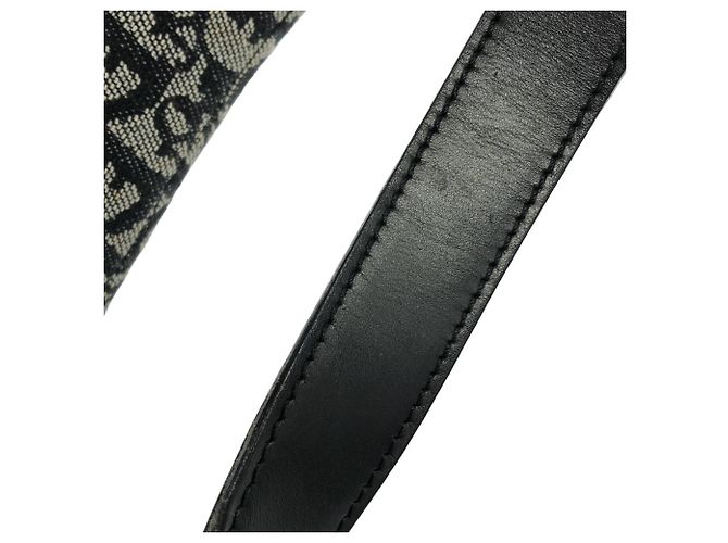 Borsa a tracolla Christian Dior Saddle SLO44001 Nero - vista 7