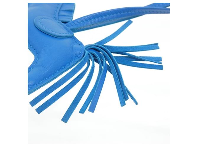Hermès Hermes Rodeo Accessory Bag Charm PM Blu - vista 3