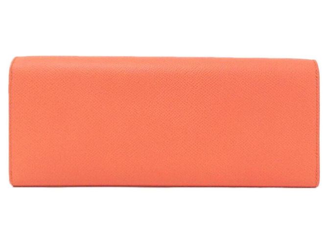Hermès Portafoglio a Spalla Hermes Maillon To Go Rosa Rosso - vista 2