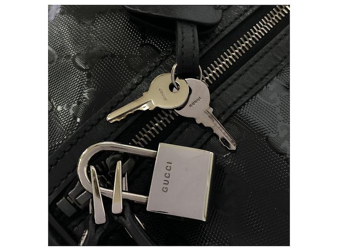 Borsa Gucci Boston in Black Nero - vista 6
