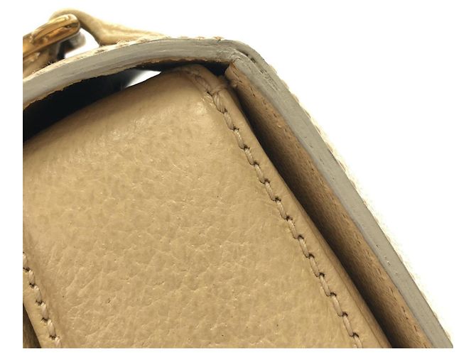 Borsa a mano Gucci in pelle avorio Crudo - vista 6