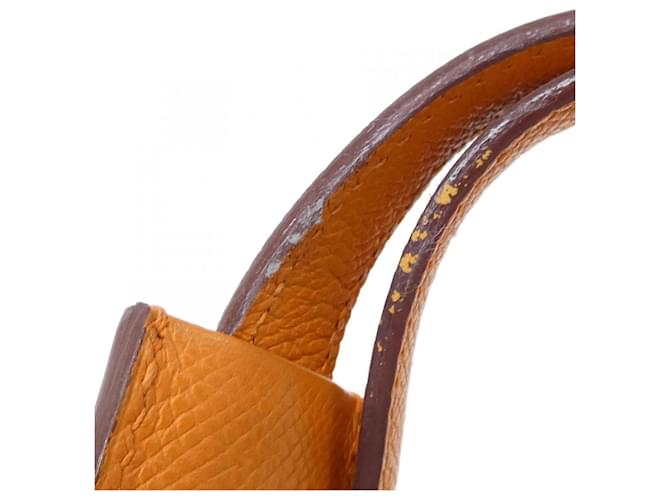 Hermès Borsa a tracolla Hermes Berlingo PM Arancione - vista 5