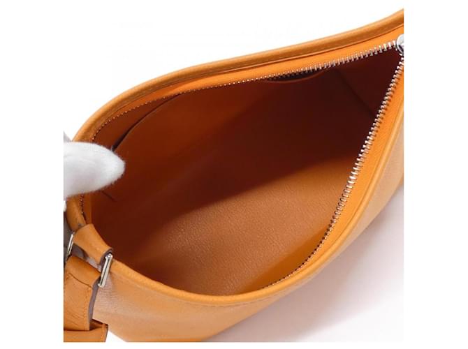 Hermès Borsa a tracolla Hermes Berlingo PM Arancione - vista 7