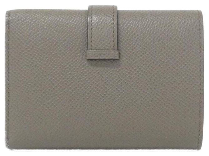 Hermès Cartera Hermes Bearn Combination Verso Gris Gris pardo - vista 2