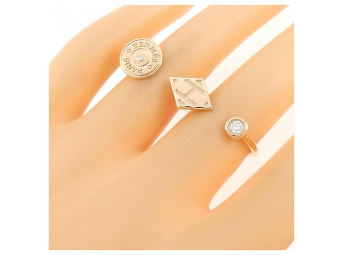 Hermès Hermes Ring aus 18K Roségold mit Diamant Golden - Ansicht 5
