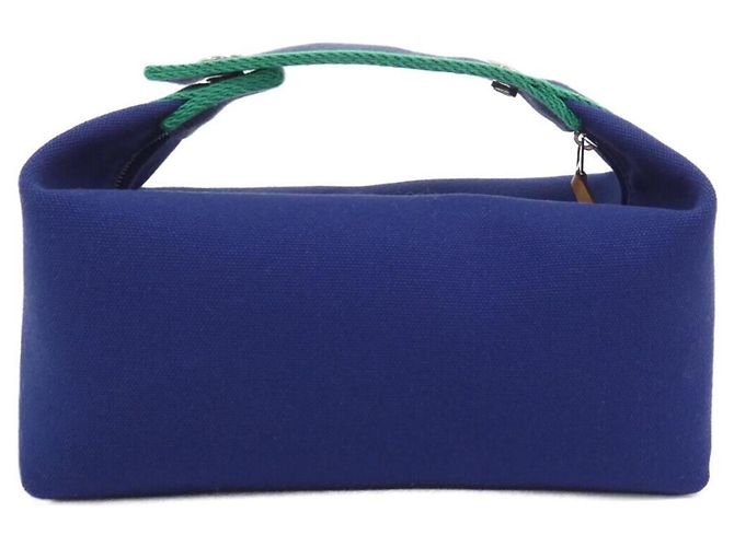 Hermès Borsa pouch Hermes Bride à Black PM 103222M Blu - vista 2