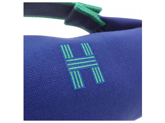 Hermès Borsa pouch Hermes Bride à Black PM 103222M Blu - vista 4