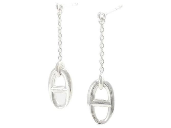 Hermès Orecchini a catena Hermes Farandole Argento - vista 2