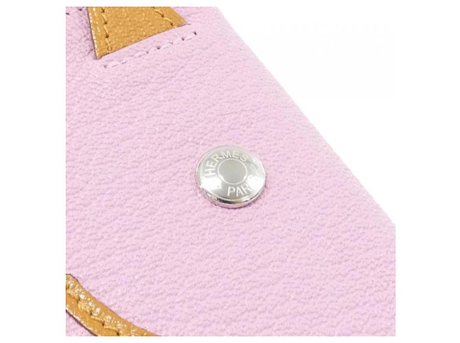 Hermès Hermes Paddock Coin Case Rosa - vista 3