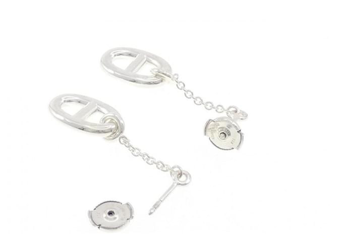 Hermès Orecchini a catena Hermes Farandole Argento - vista 3