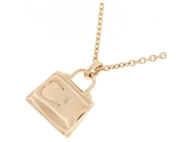 Hermès Collana Hermes Kelly 0.21CT D'oro - vista 4