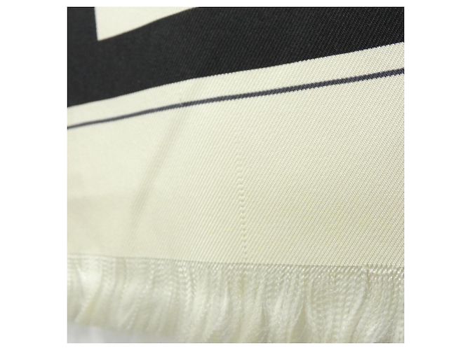 Hermès Hermes Carre H 271063T Seidentuch Weiß - Ansicht 4