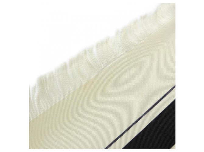Hermès Hermes Carre H 271063T Seidentuch Weiß - Ansicht 6
