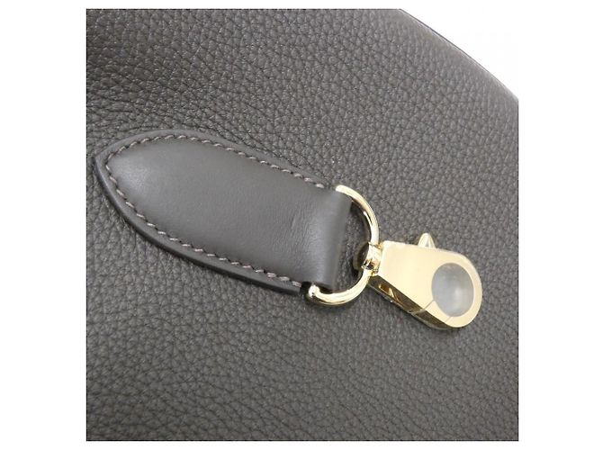 Hermès Borsa a tracolla Hermes Arson Slim Marrone - vista 5