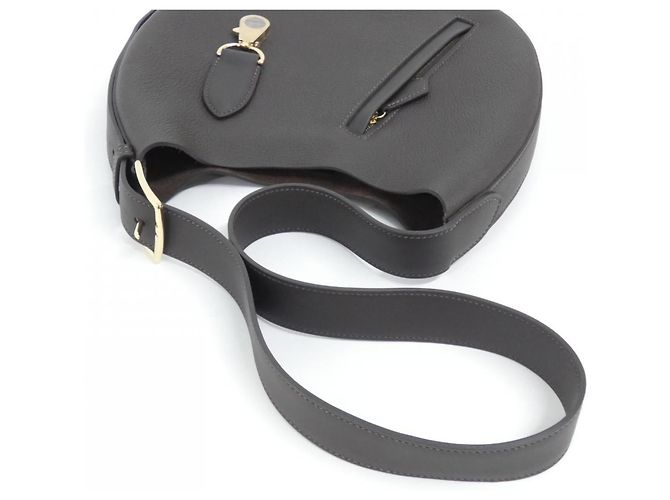 Hermès Borsa a tracolla Hermes Arson Slim Marrone - vista 6