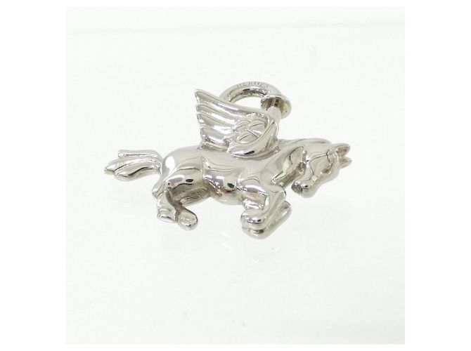 Hermès Portachiavi Hermes PEGASUS Cadena Argento - vista 2