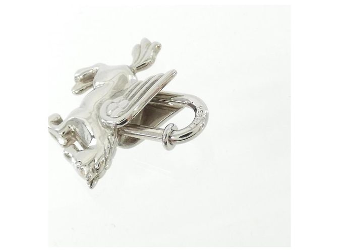 Hermès Portachiavi Hermes PEGASUS Cadena Argento - vista 3