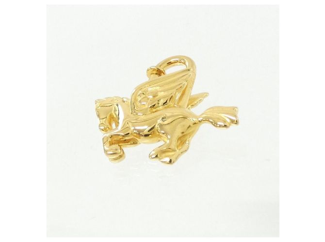 Hermès Portachiavi Hermes PEGASUS Cadena D'oro - vista 2
