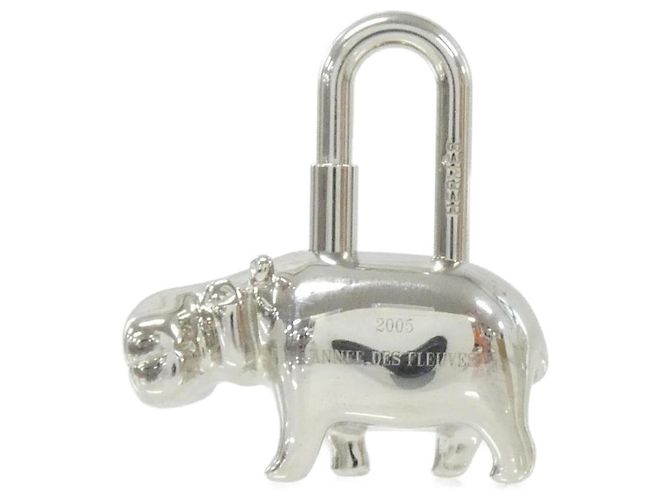 Hermès Chaveiro Hermes HIPPO Cadena Prata - vista 2