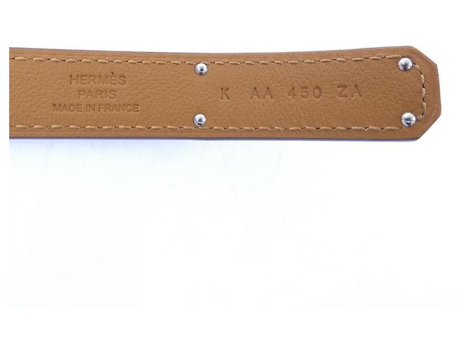 Hermès Hermes Kelly 18mm Standard Gürtel Schwarz - Ansicht 3