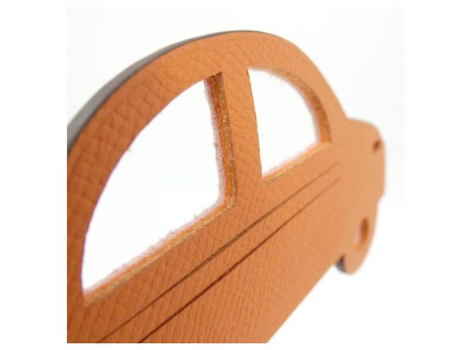 Hermès Hermes Italian Car Bag Charm 1061338 Rosa Rosso - vista 3