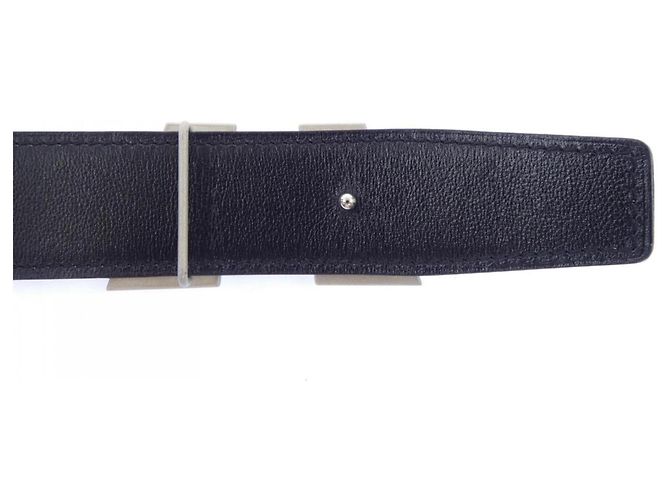 Hermès Hermes H Takeoff 32mm Wendelgürtel Braun Schwarz - Ansicht 3
