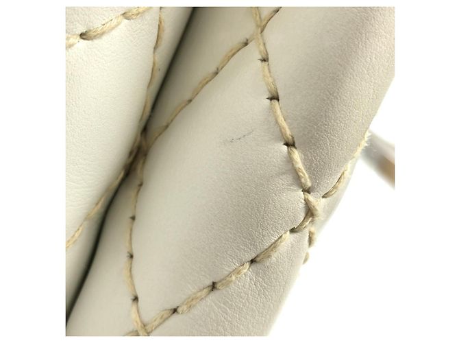 Sac à main Chanel Wild Stitch Line Blanc - vue 7