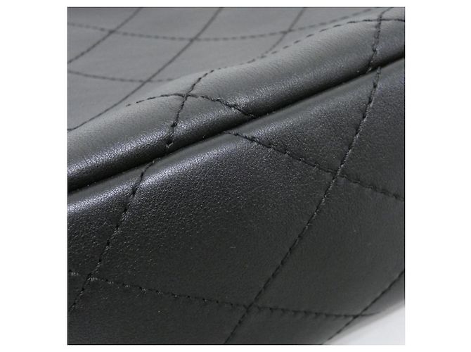 Borsa Chanel in pelle di vitello nera Nero - vista 3
