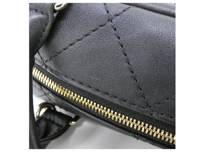 Borsa Chanel in pelle di vitello nera Nero - vista 4