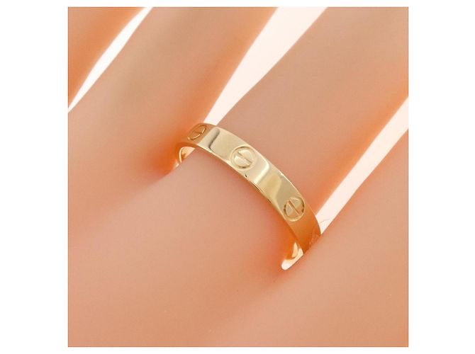 Anello Cartier Mini Love in oro giallo 18K - vista 4