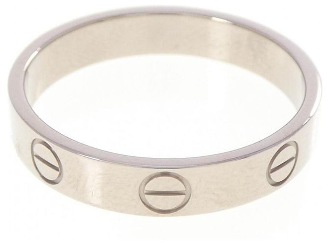 Cartier Mini Love Ring in Weißgold - Ansicht 2