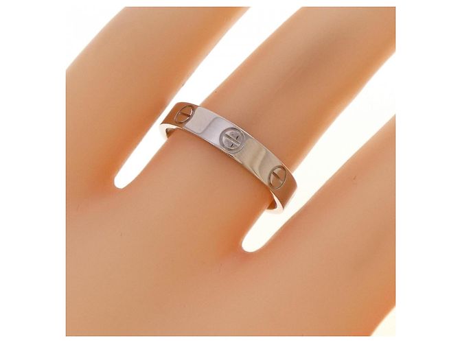 Cartier Mini Love Ring in Weißgold - Ansicht 4
