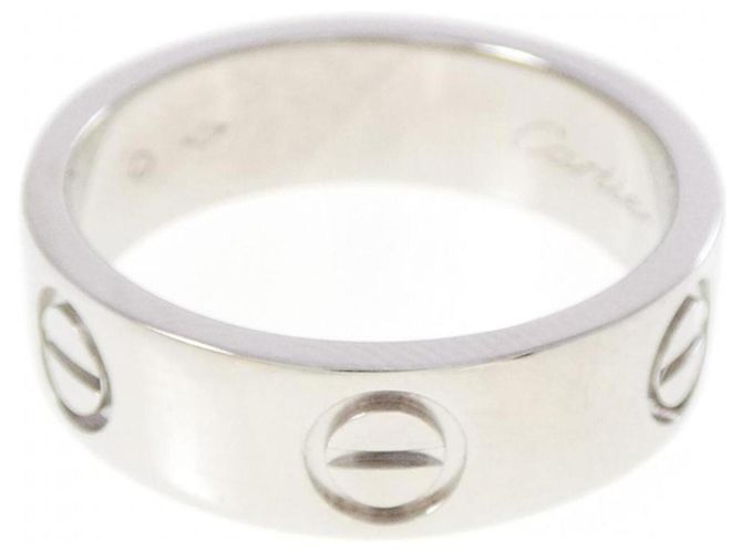 Cartier Love Ring aus Platin - Ansicht 2