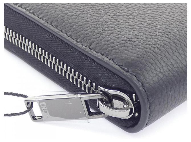 Christian Dior CD Icon Long Zip Wallet Black - view 4