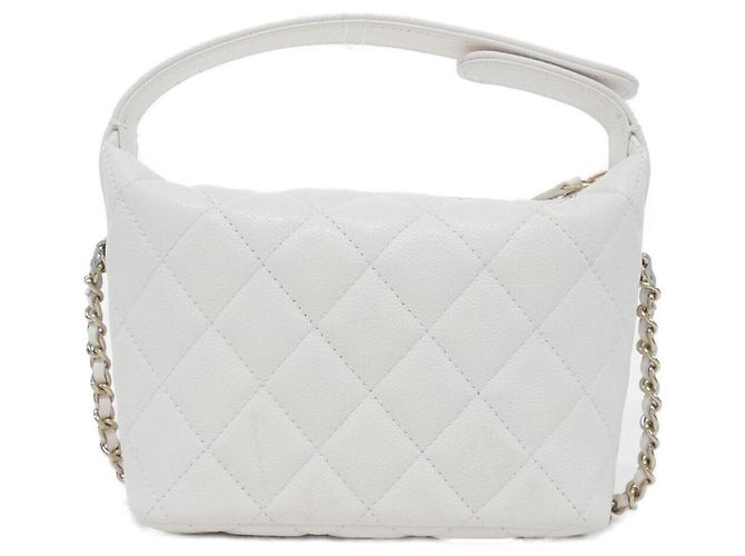 Borsa Chanel Timeless Classic Line Bianco - vista 2