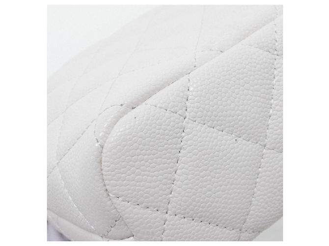 Borsa Chanel Timeless Classic Line Bianco - vista 3