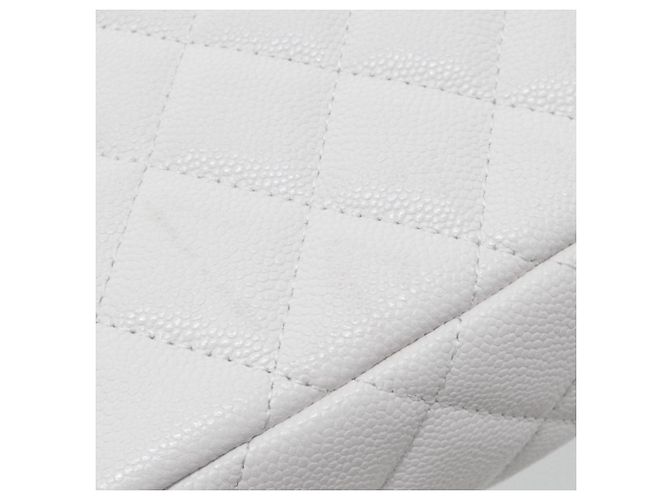 Borsa Chanel Timeless Classic Line Bianco - vista 4