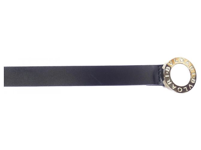 Bulgari Bvlgari Standard Black Gürtel Schwarz - Ansicht 2