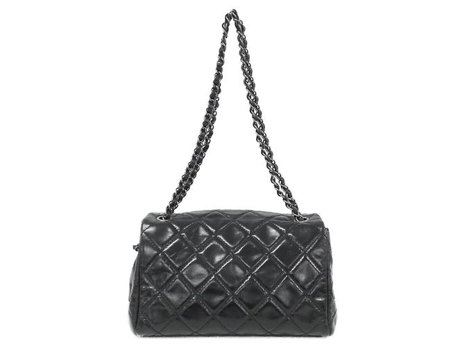 Borsa a tracolla in pelle Chanel 90615 Nero - vista 2