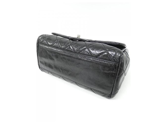 Borsa a tracolla in pelle Chanel 90615 Nero - vista 3
