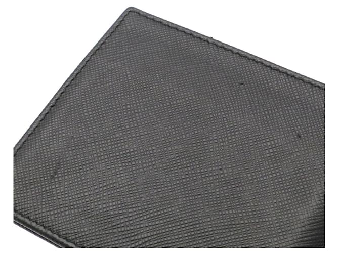 Cartera bi-fold Prada Triangle Negro - vista 6