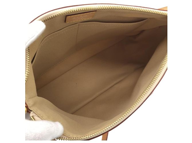 Borsa a tracolla Louis Vuitton Damier Azur Siracusa PM N41113 Blu - vista 9