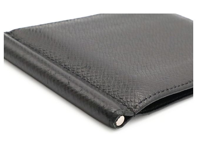 Louis Vuitton Taiga Bi-fold Wallet Black - view 5