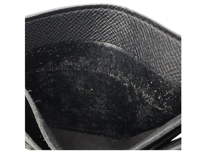 Louis Vuitton Taiga Bi-fold Wallet Black - view 8